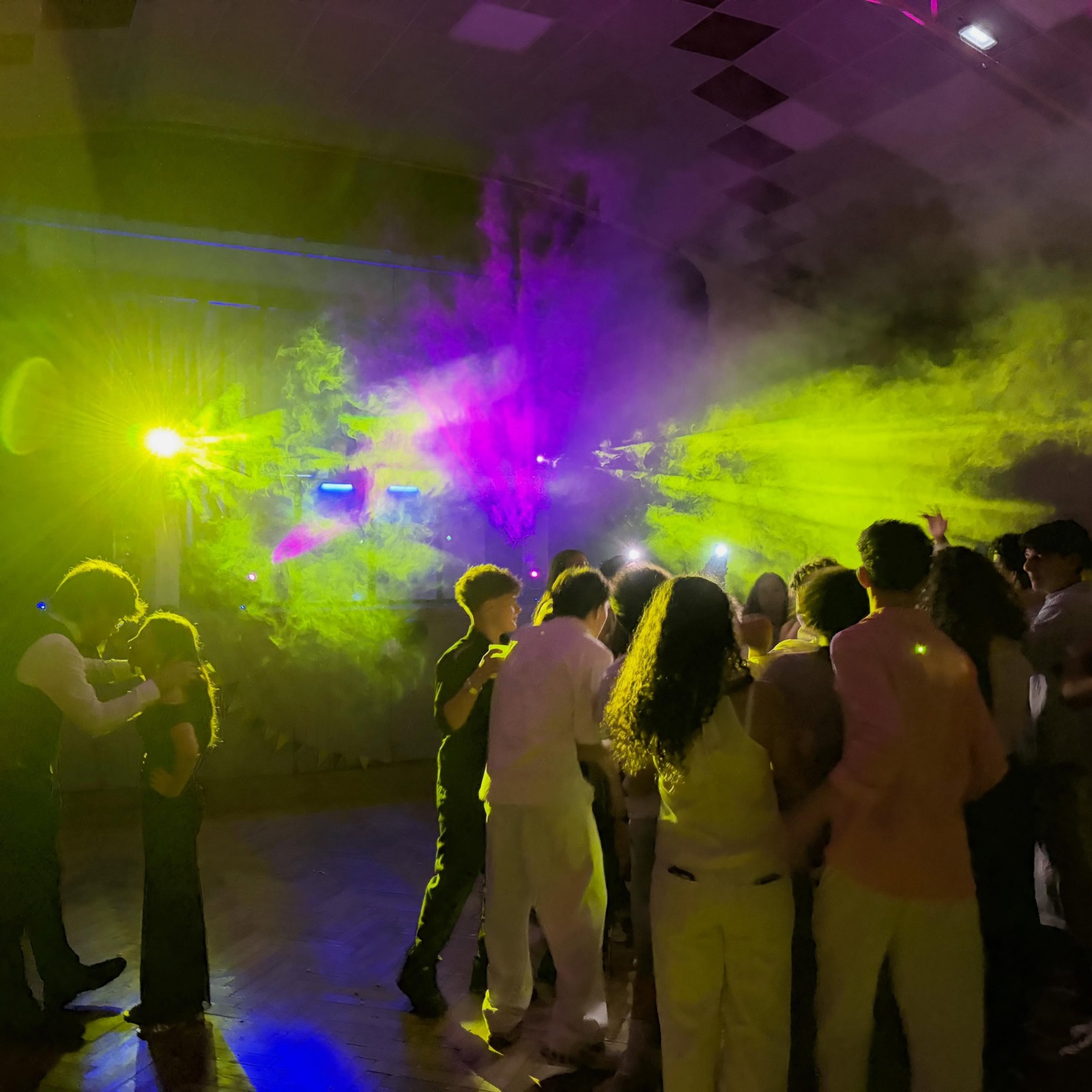 Préparation musicale de la soirée